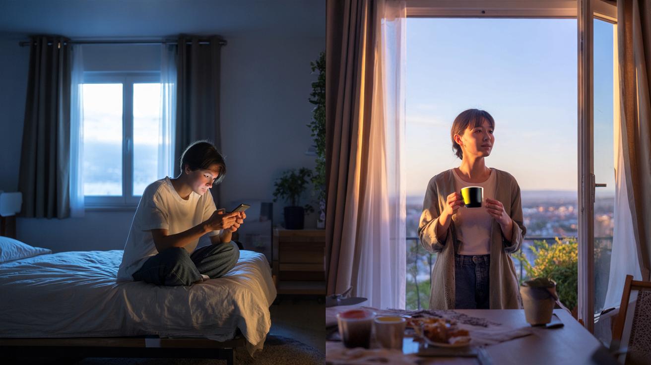 Hoe een kleine aanpassing in je ochtendlicht je humeur gedurende de dag kan beïnvloeden