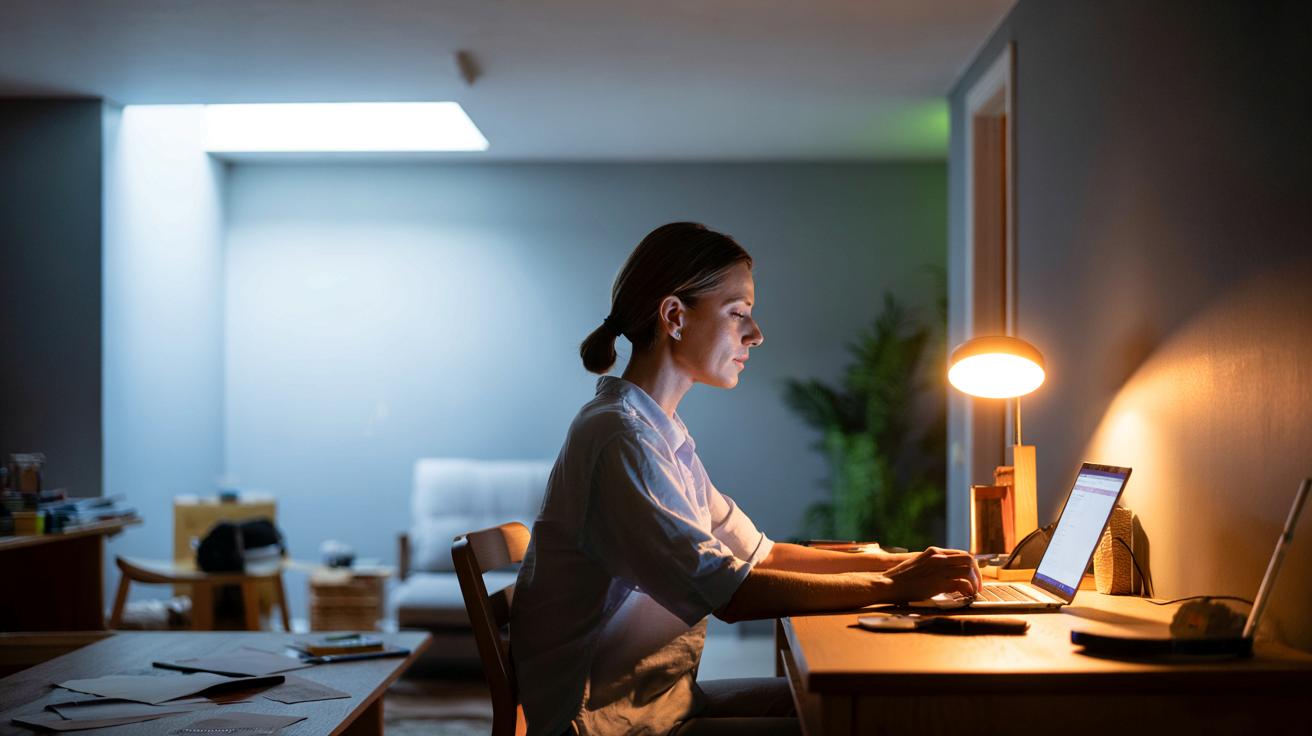 Hoe kleine veranderingen in verlichting je concentratie kunnen beïnvloeden