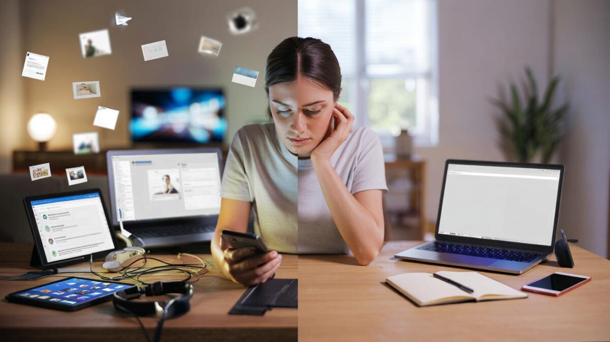 Waarom mensen zich beter concentreren met minder afleiding