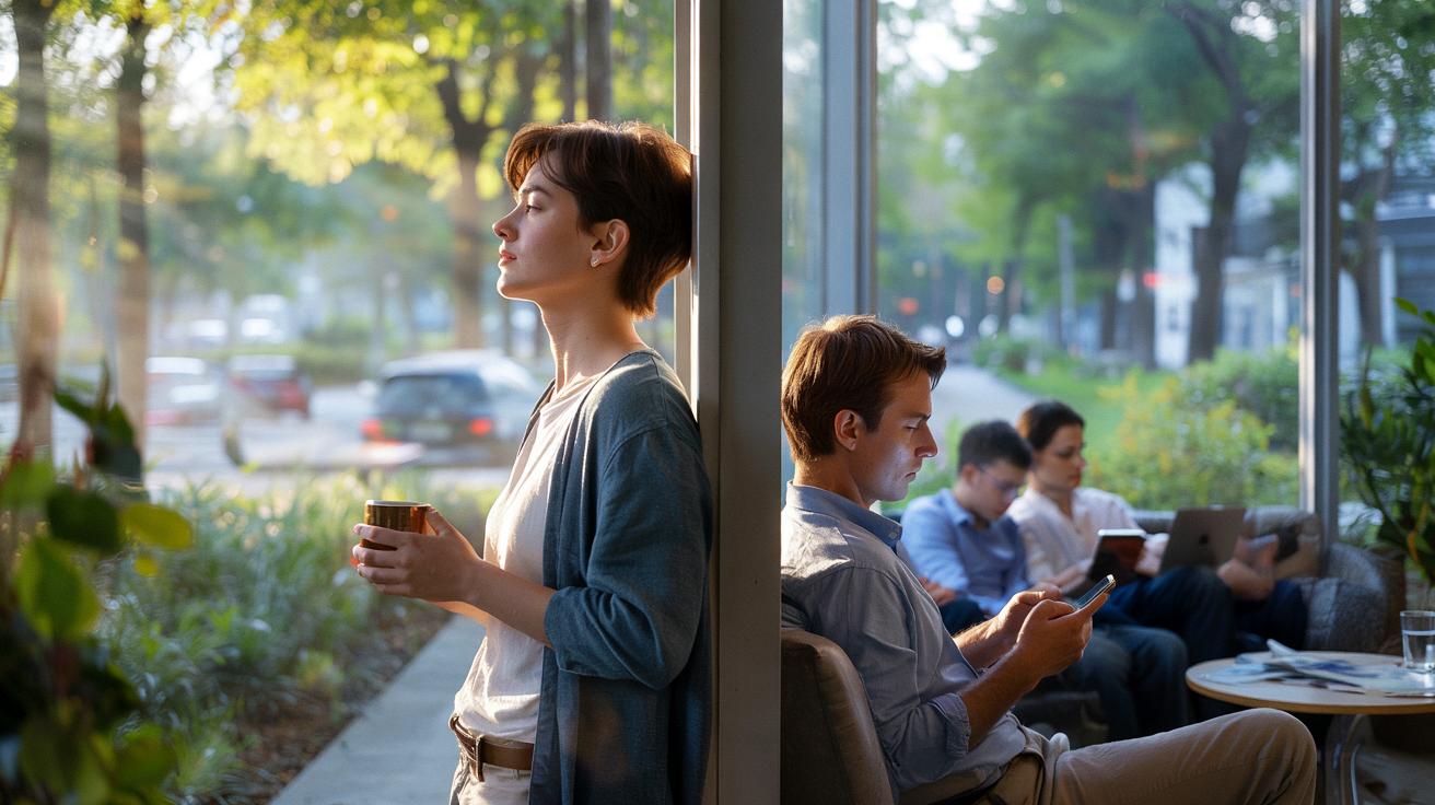 Waarom sommige mensen zich energieker voelen na een korte pauze zonder schermen