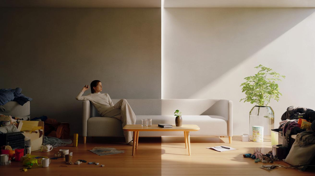 Waarom sommige mensen zich rustiger voelen in een minimalistische omgeving